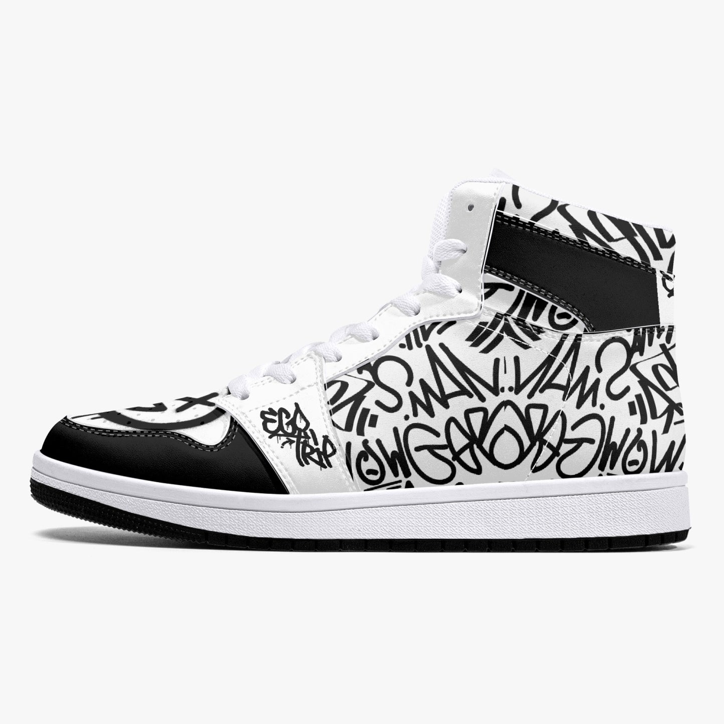 Graffiti Collection - Face Me/Ego Trip - White / Black sole