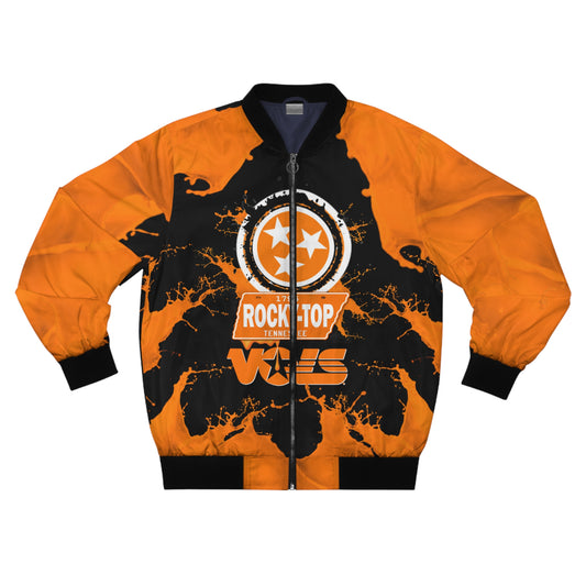 TN VOLS - We Bleed Orange - Men's Bomber Jacket - Blk/Orange