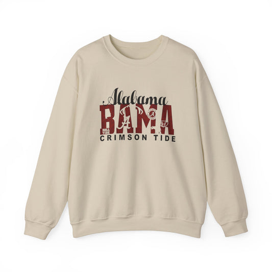 Bama Crimson Tide - BAMA - Crewneck Sweatshirt