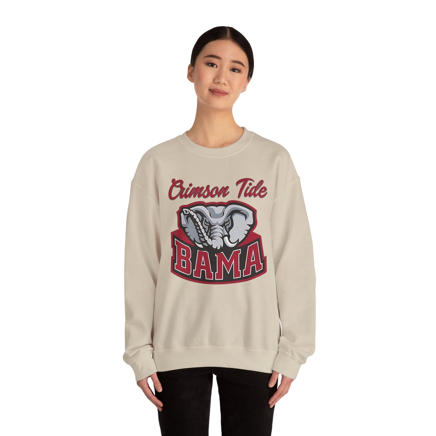 BAMA Crimson Tide - Roll Tide Roll - Crewneck Sweatshirt