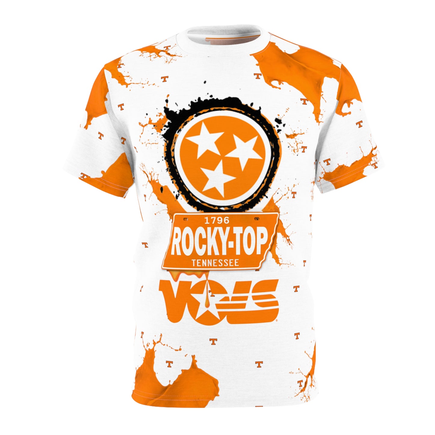 TN VOLS - WE BLEED ORANGE- TN Stars/Rocky Top/Vols - Unisex T-shirt - WHT