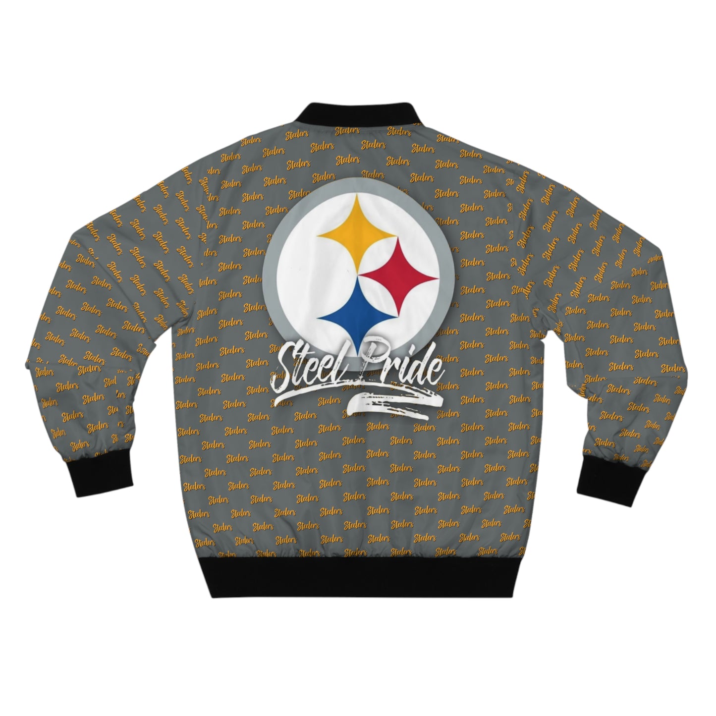 Steel Pride Collection - Steeler's Print - Grey