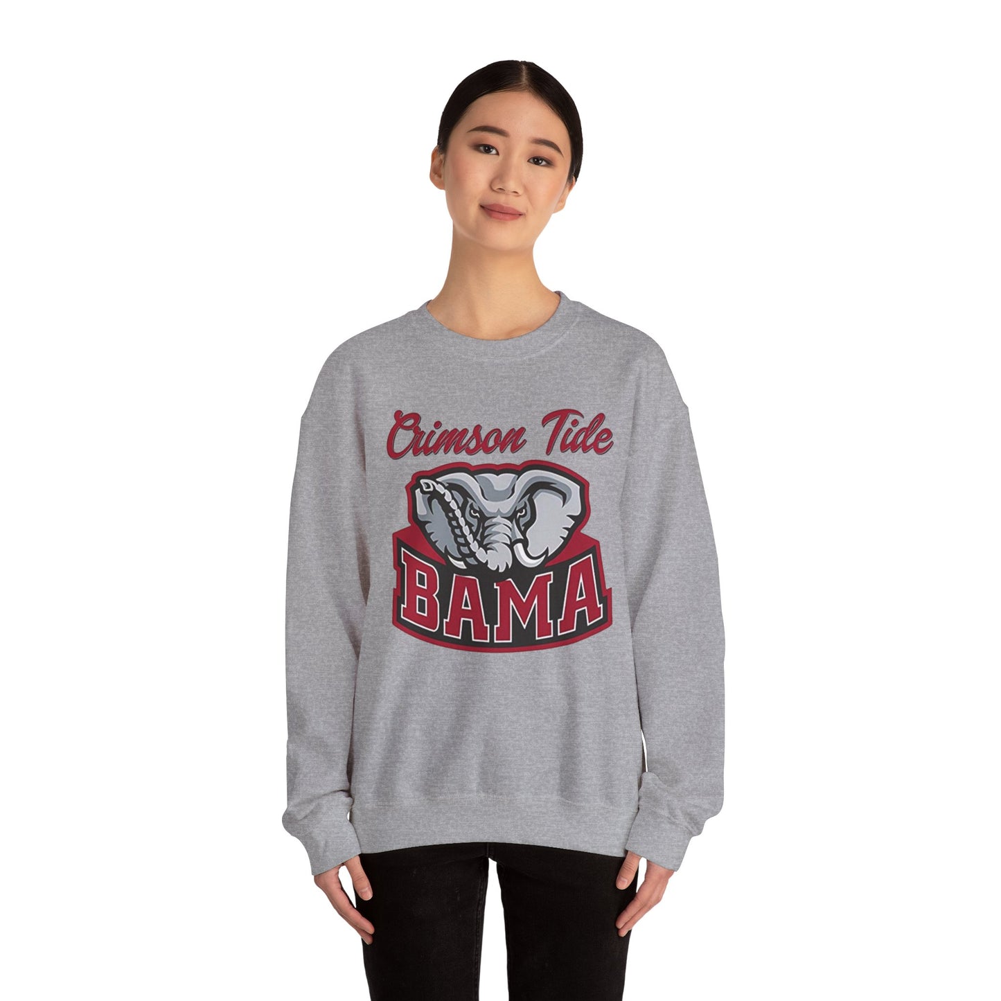 BAMA Crimson Tide - Roll Tide Roll - Crewneck Sweatshirt