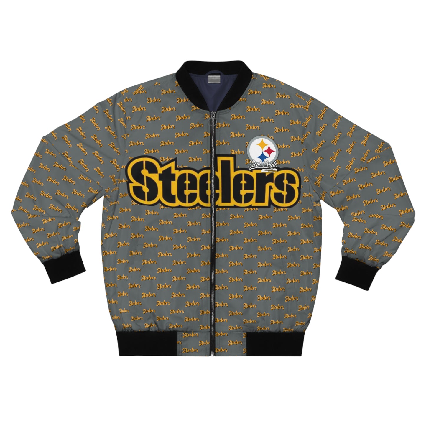 Steel Pride Collection - Steeler's Print - Grey