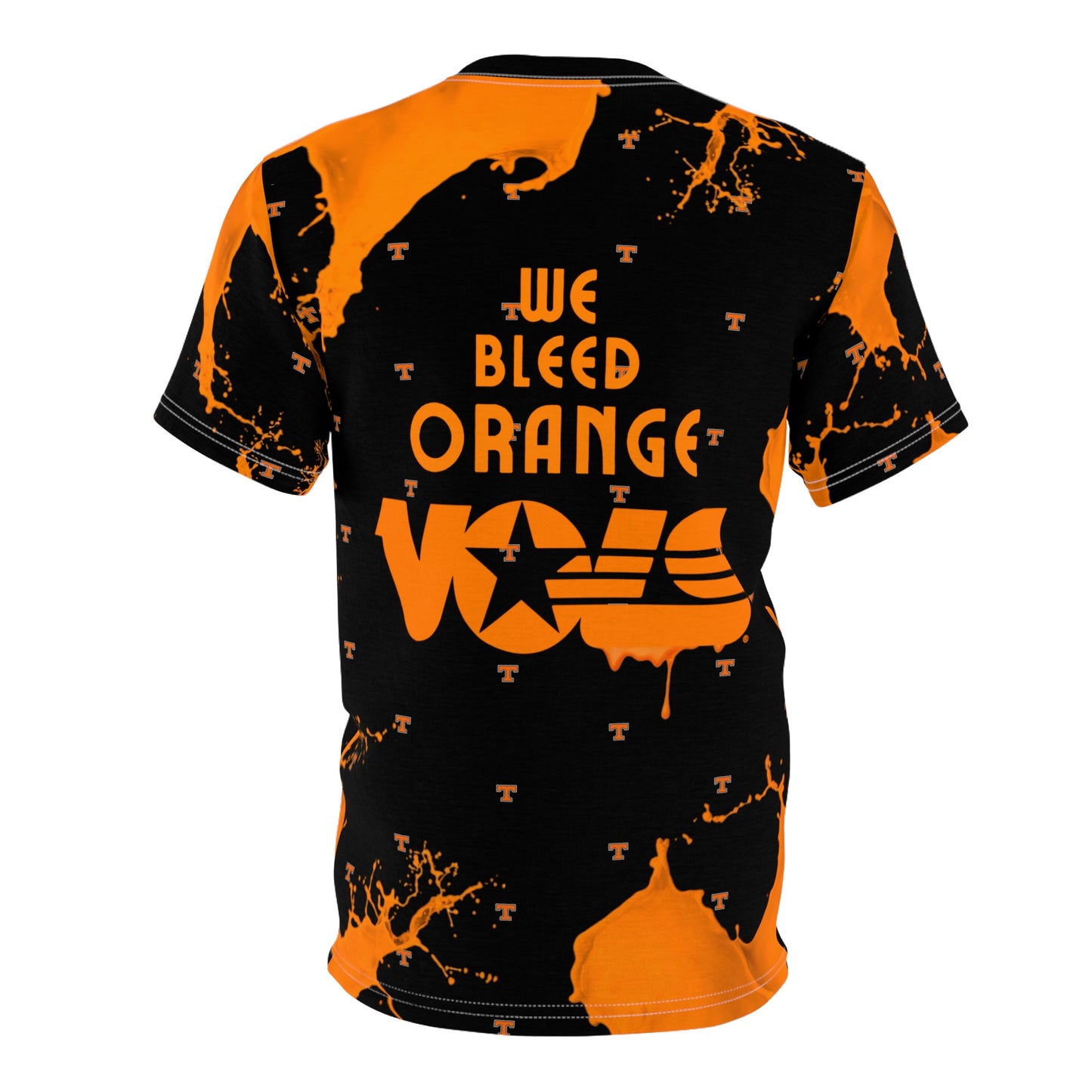 TN VOLS - WBO - Tennessee Volunteers - Full Bleed Blk T-Shirt