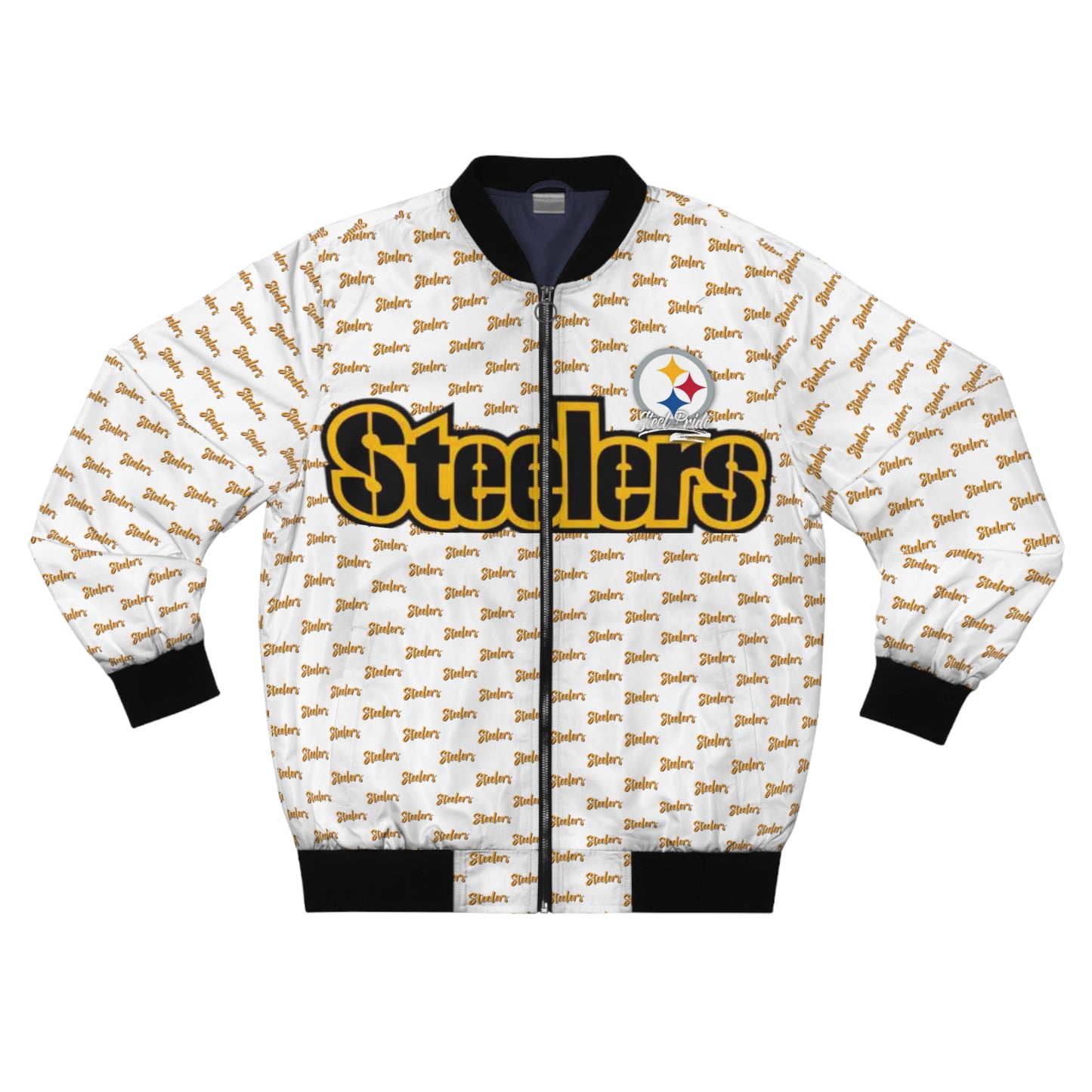 Steel Pride Collection - Steelers Print - White