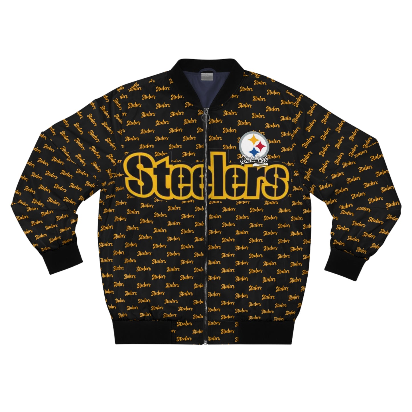 Steel Pride Collection - Steeler Print - Black