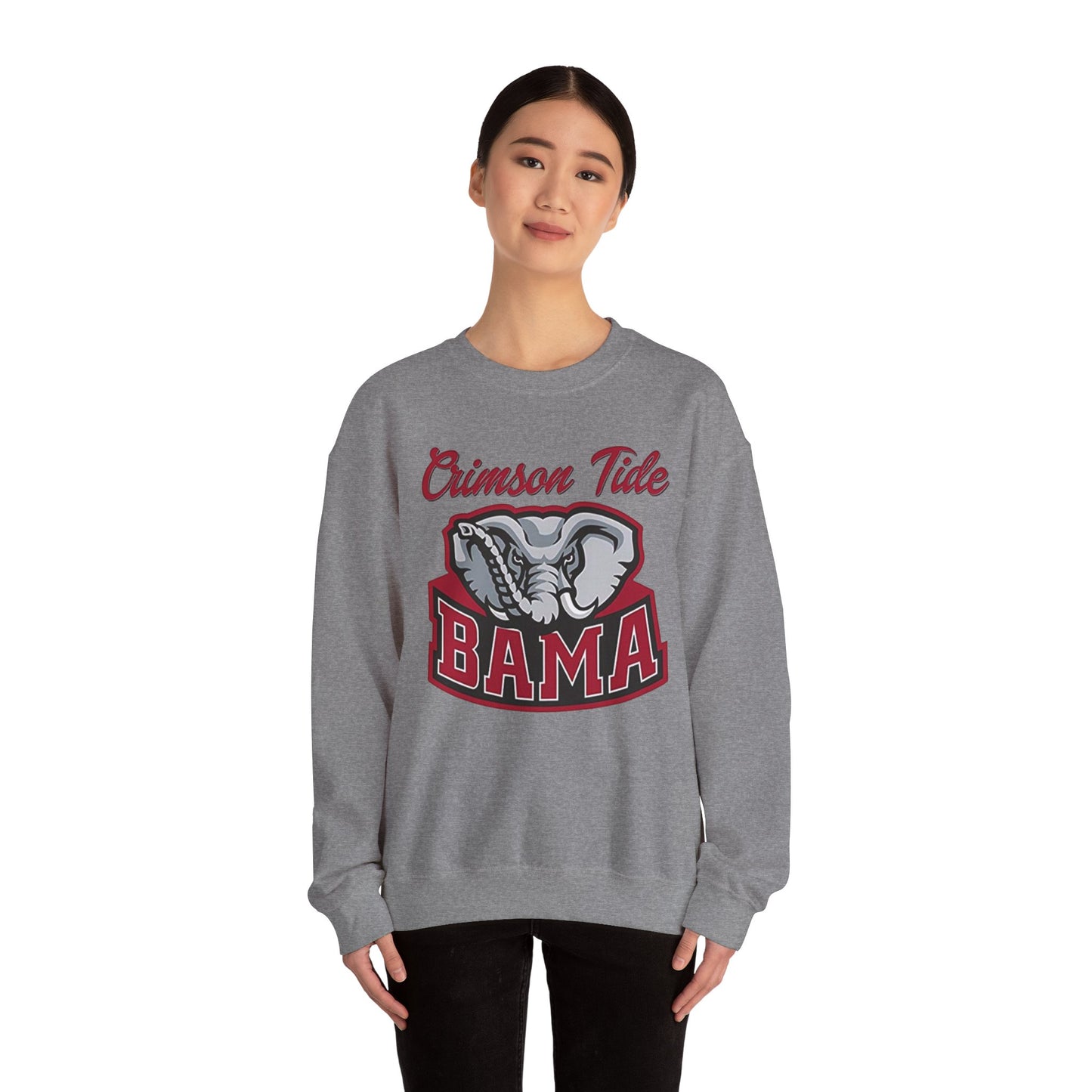 BAMA Crimson Tide - Roll Tide Roll - Crewneck Sweatshirt