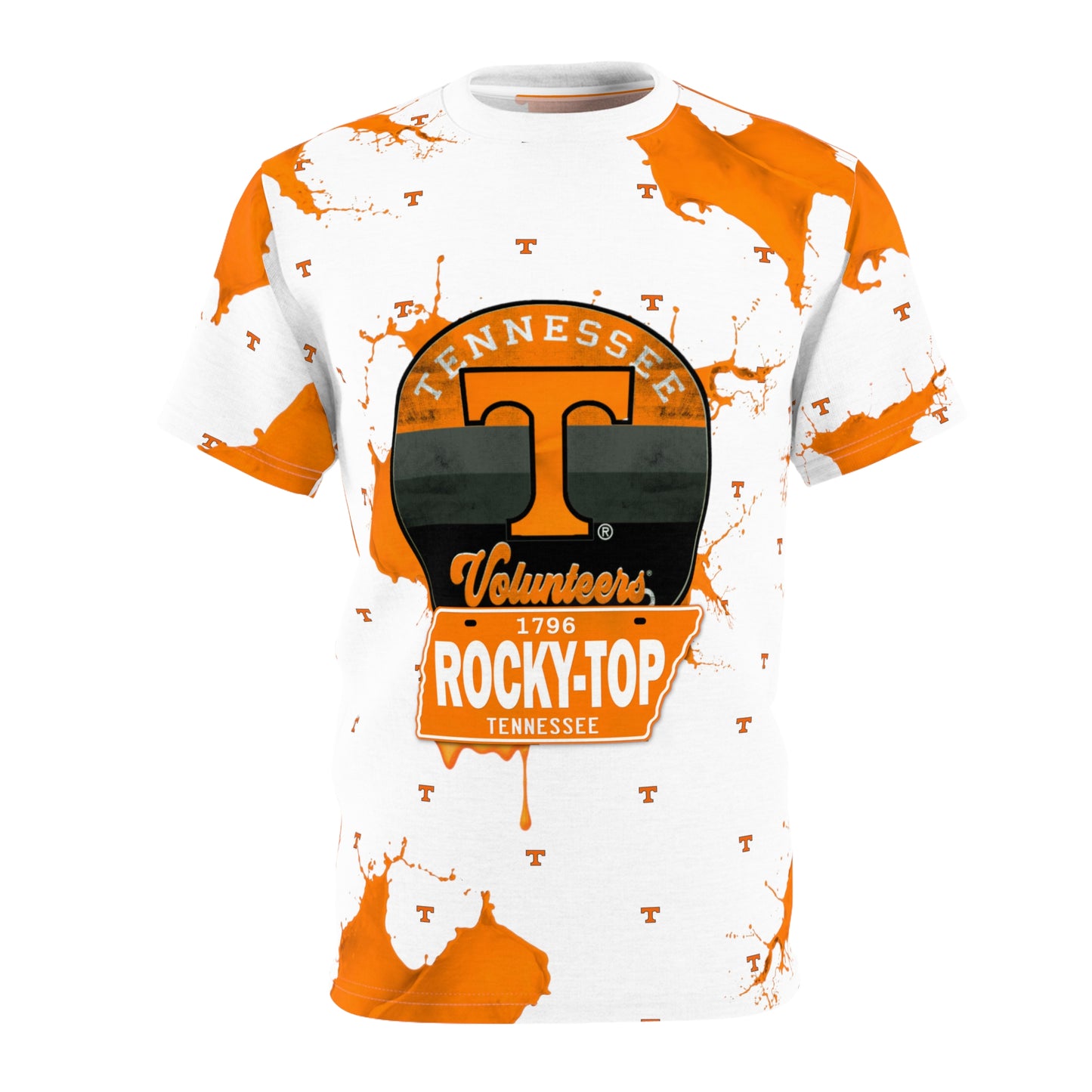 TN VOLS - WBO - Rocky Top - Full Orange Bleed - WHT