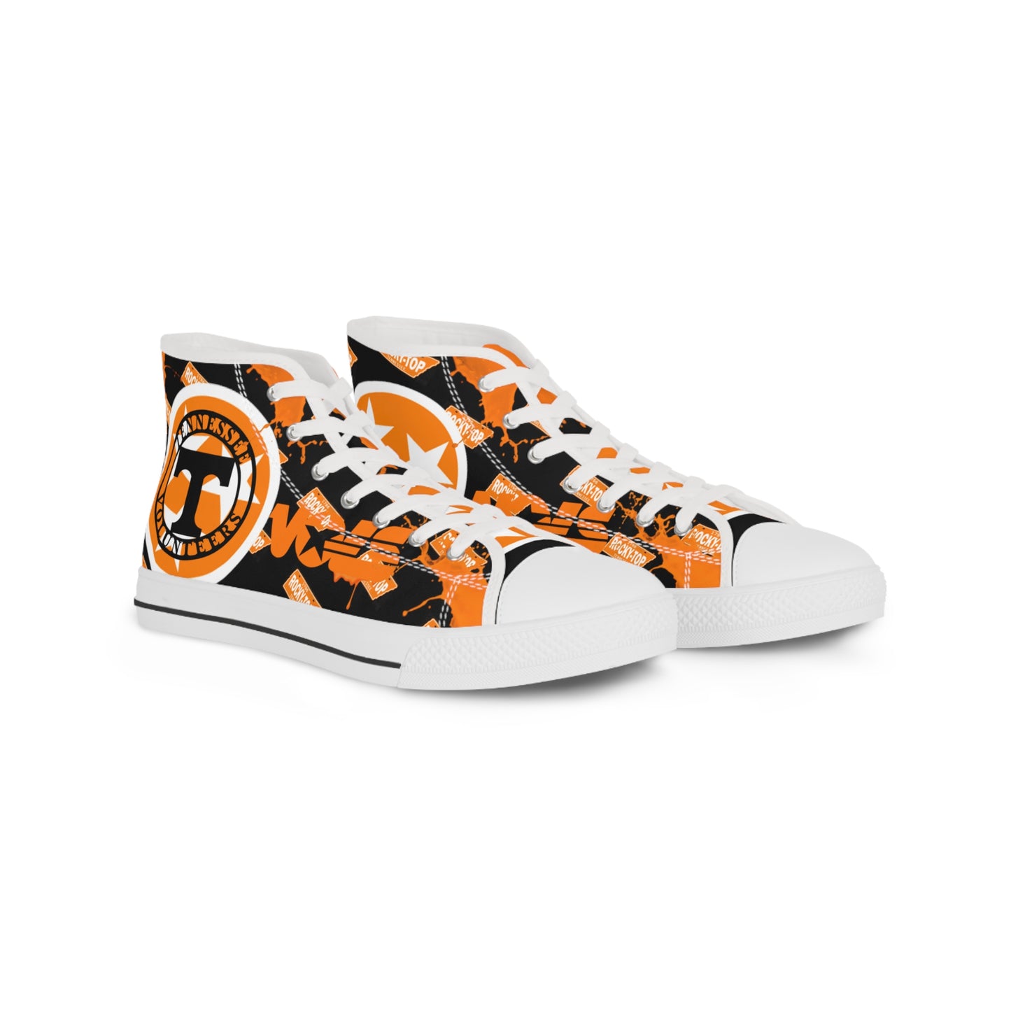 TN VOLS - WBO - Mens Black High Top Sneakers