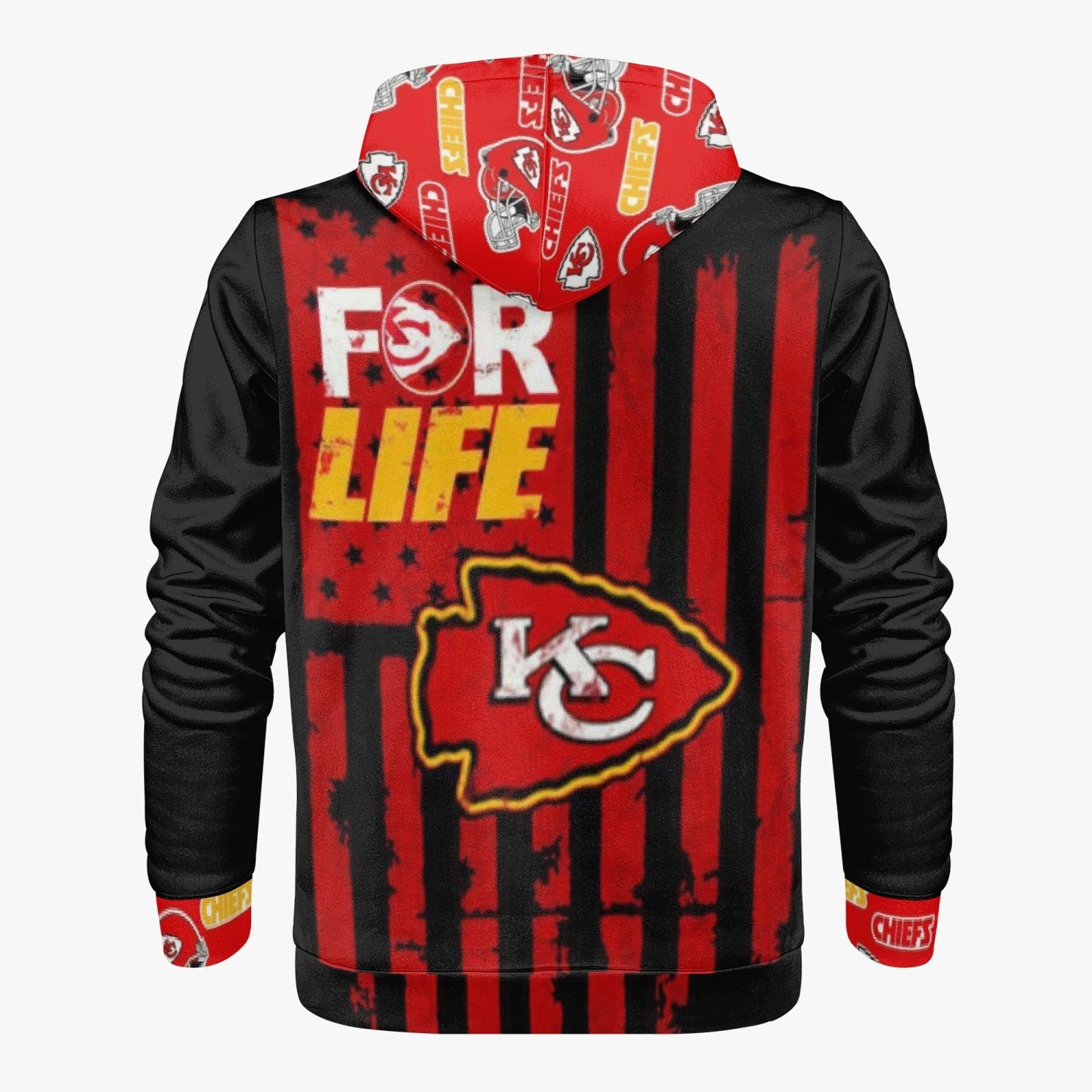 NFL Playoff Collection - Kansas City Chiefs - Black Trending Hoodie