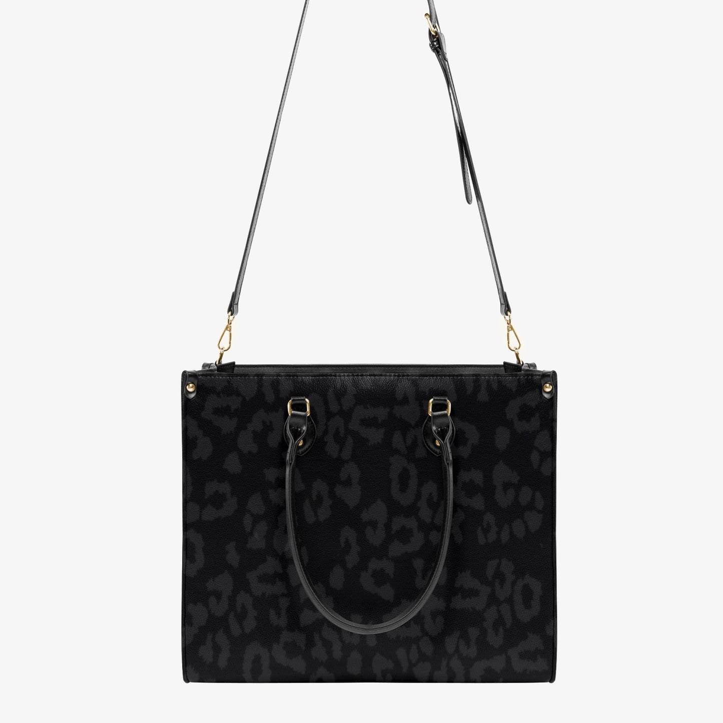 SPORTY MOB WIFE - Dark Leopard - Concise Type Women's Tote Bag