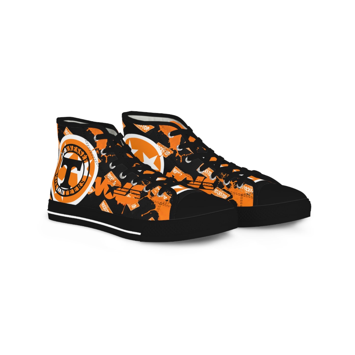 TN VOLS - WBO - Mens Black High Top Sneakers