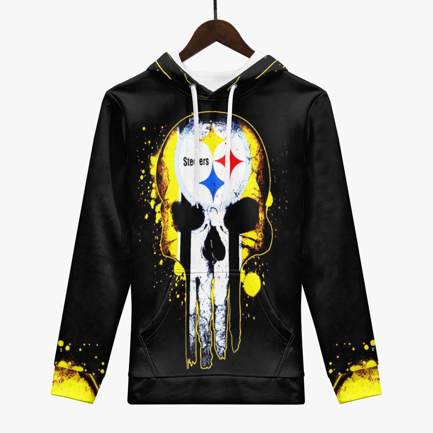 Steel Pride Collection - Pittsburg Steelers Skull Drip - Trending Hoodie