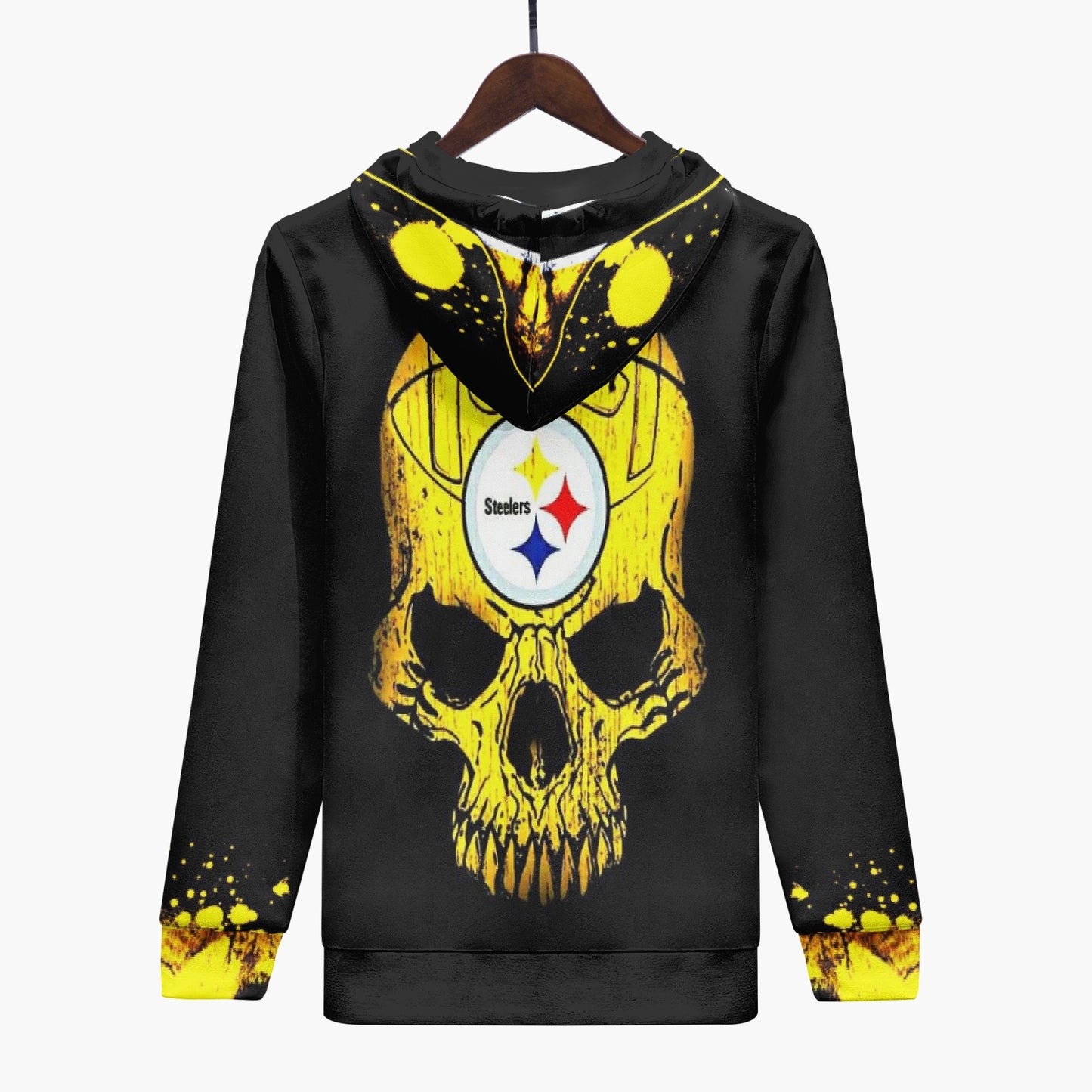 Steel Pride Collection - Pittsburg Steelers Skull Drip - Trending Hoodie