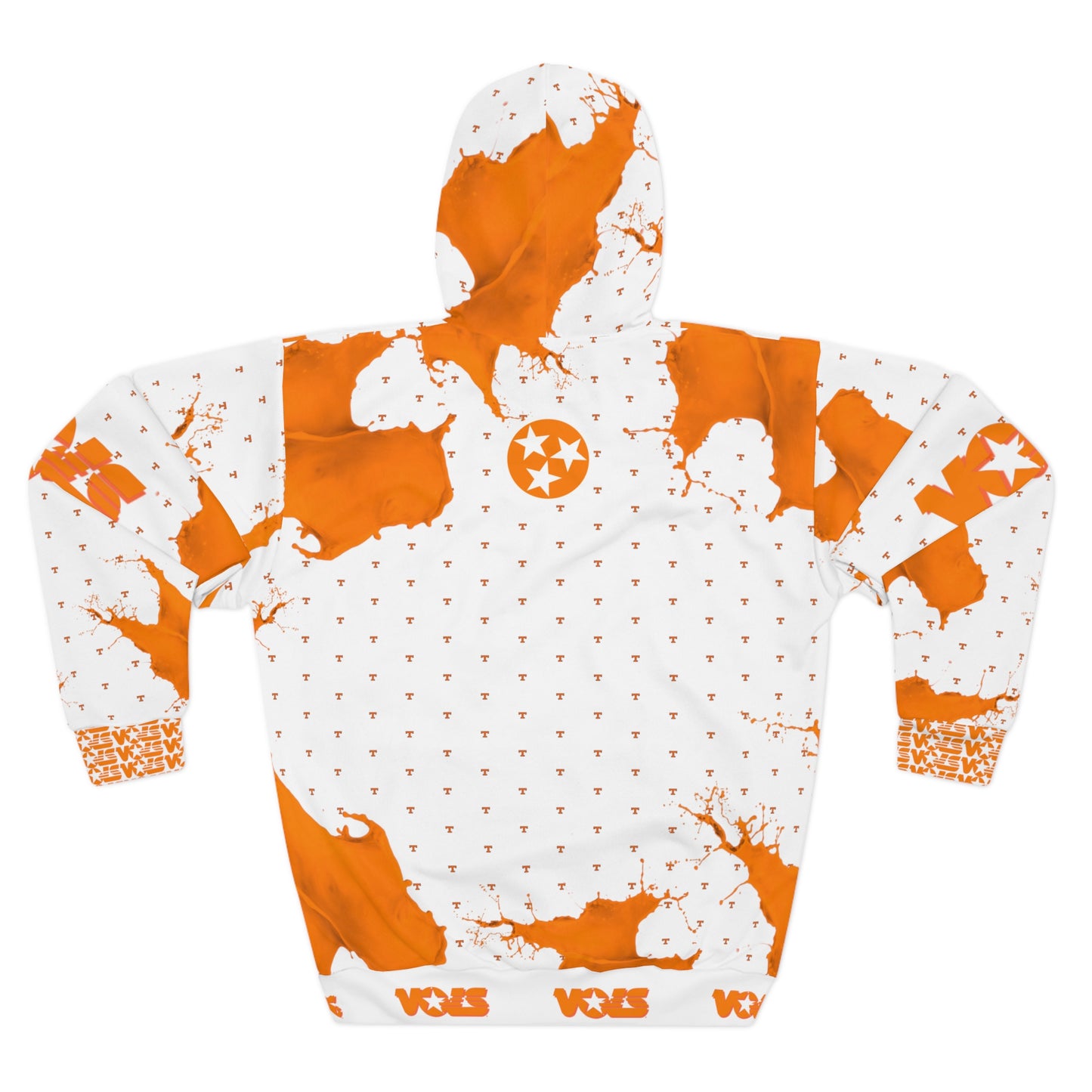 TN VOLS - WBO - Full Orange Bleed - WHT Hoodie