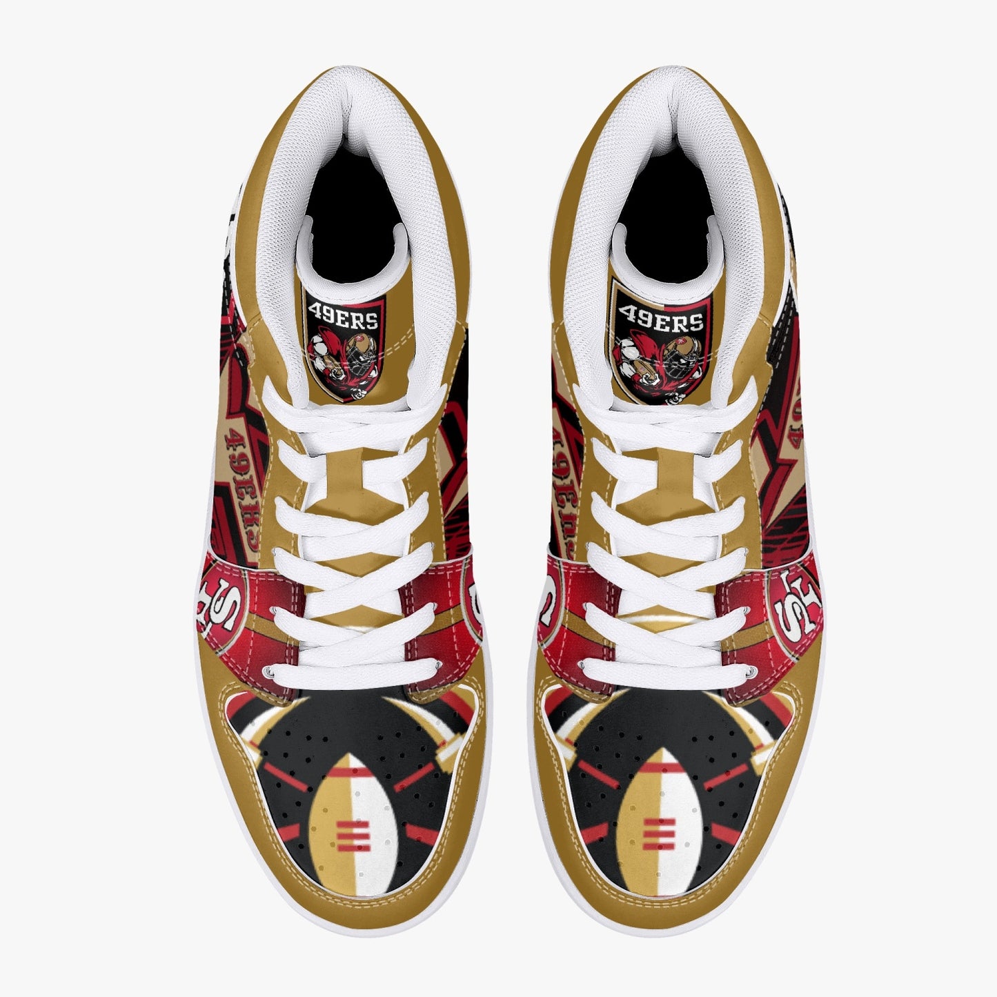 49ers San Fransisco Golds - Sneakers - White / Black