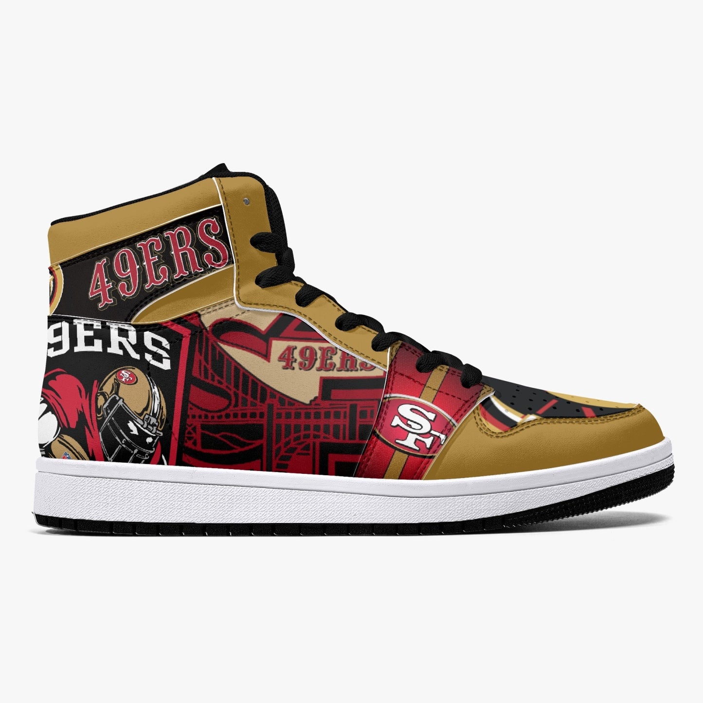 49ers San Fransisco Golds - Sneakers - White / Black