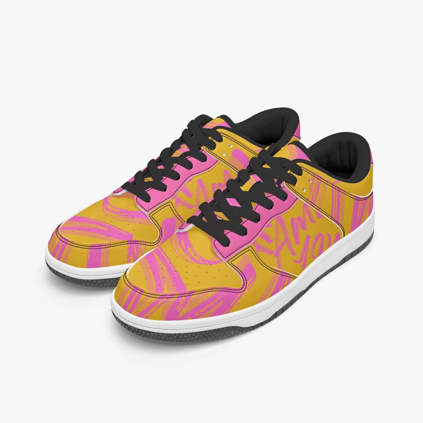 Amor Lemon Drop - Dunk Stylish Sneakers