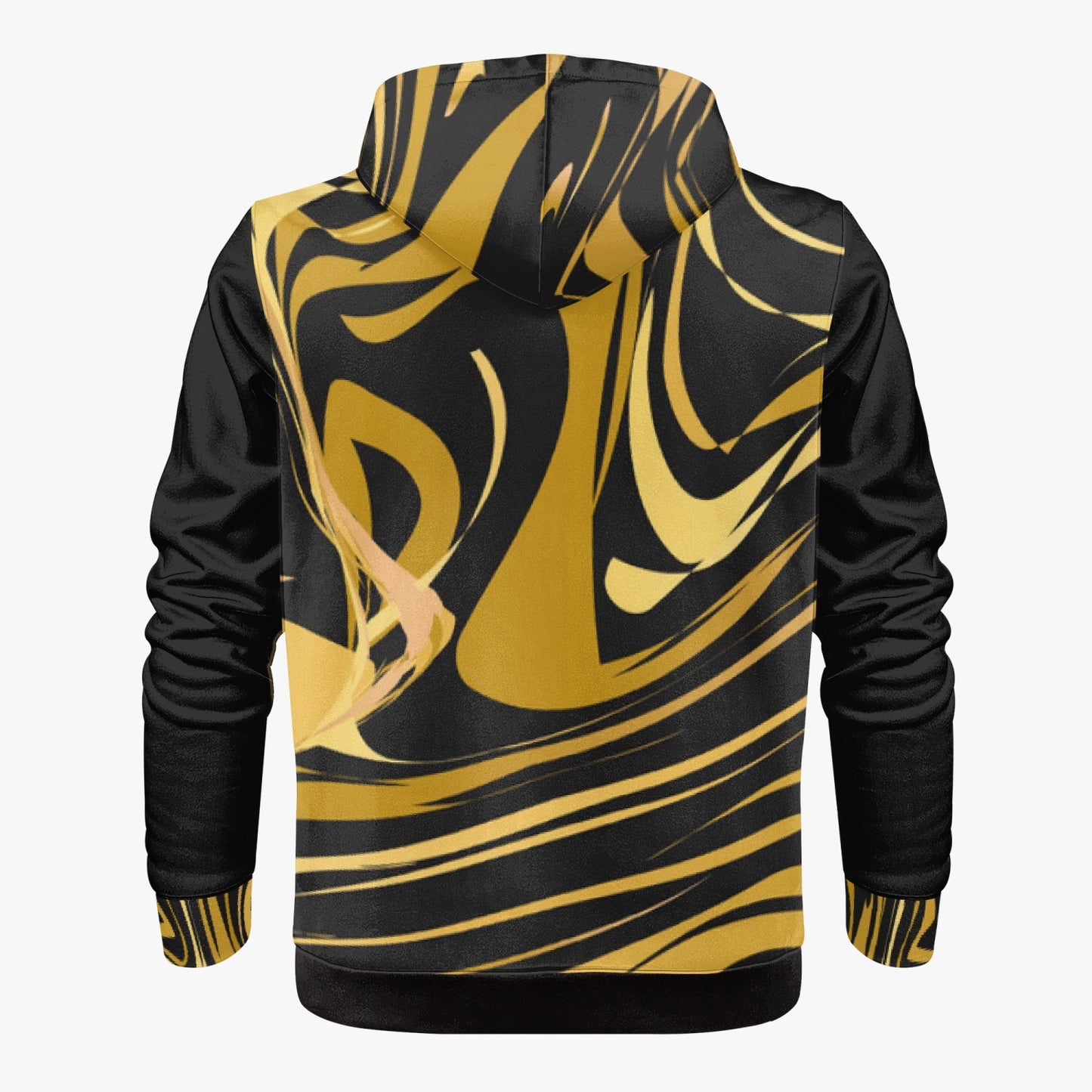 Golden Blackout Liquid - Hoodie - Black