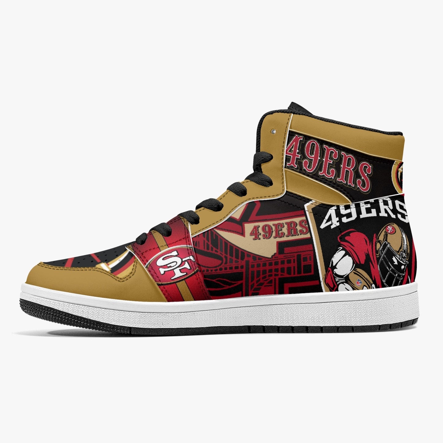 49ers San Fransisco Golds - Sneakers - White / Black