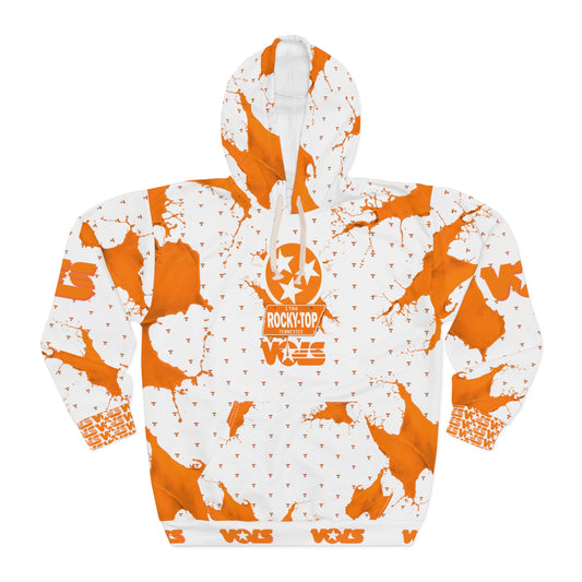 TN VOLS - WBO - Full Orange Bleed - WHT Hoodie