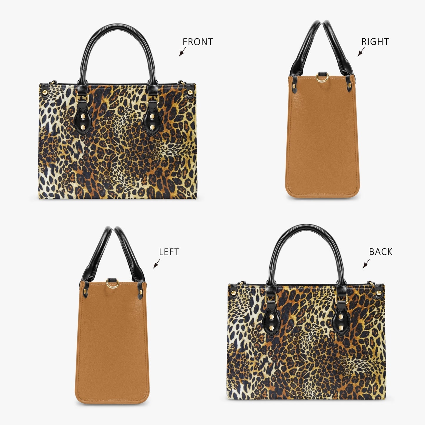 SPORTY MOB WIFE - Animal Print Leopard - Concise Type Women's Tote Bag