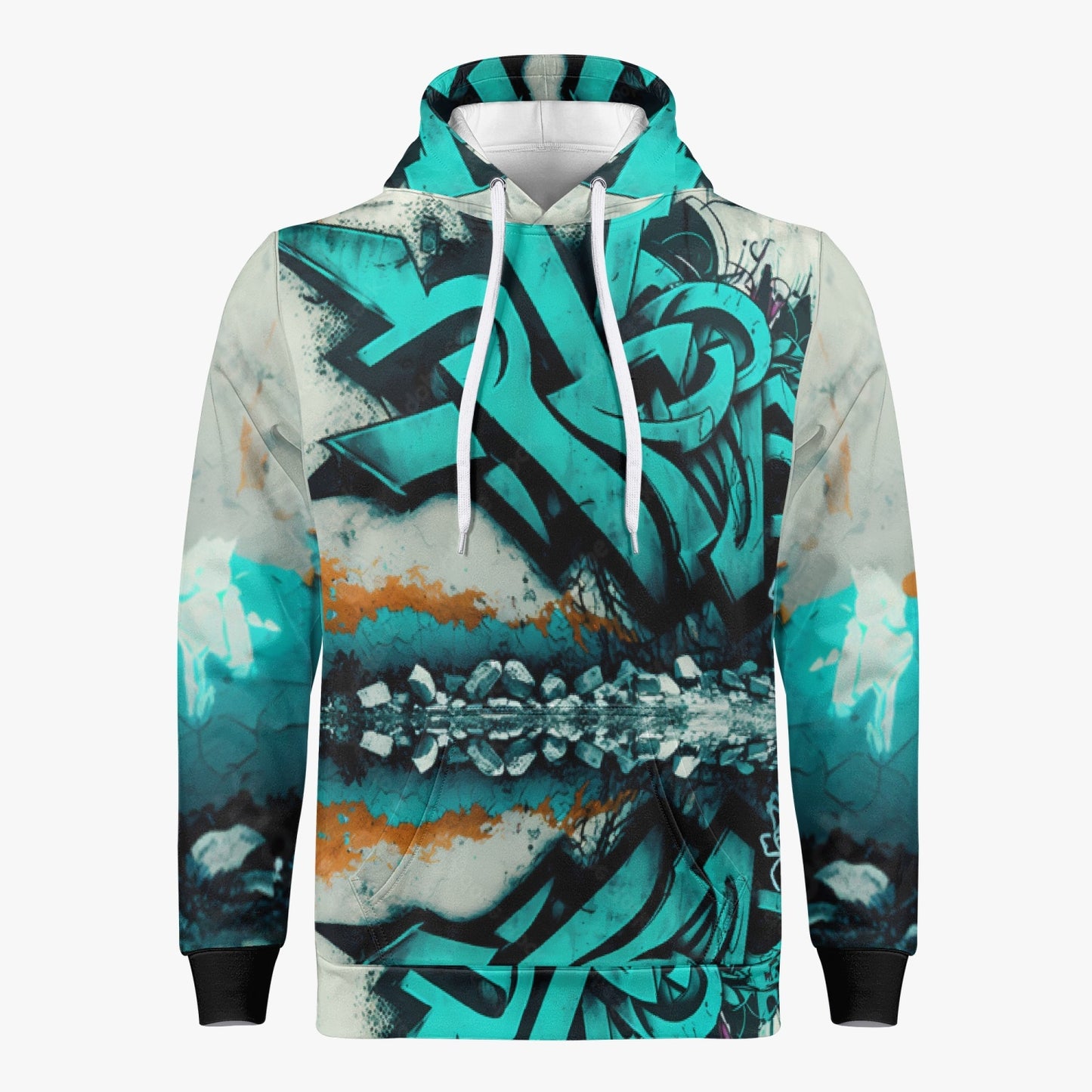 Graffiti Collection - Street Art Blues - Trending Hoodie