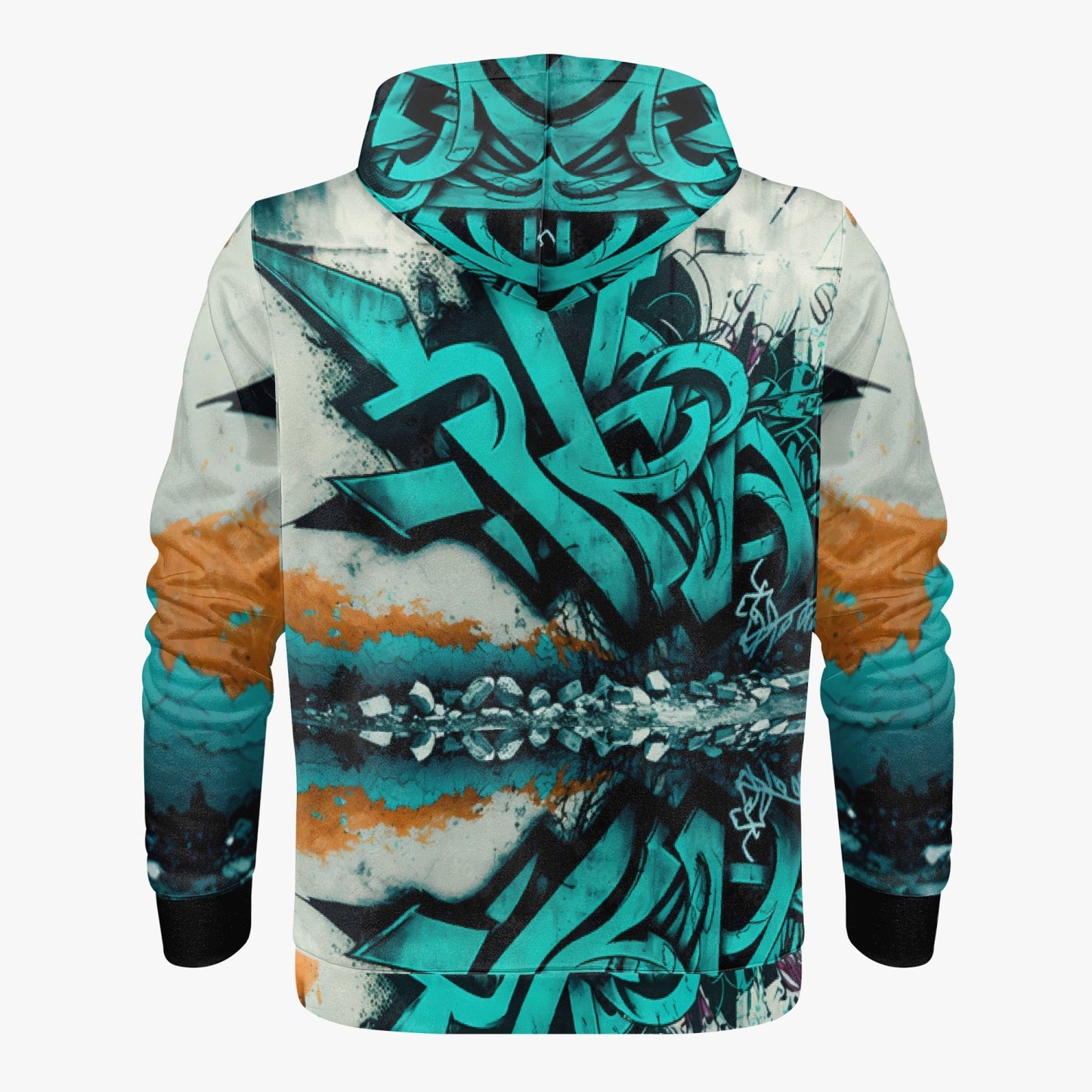 Graffiti Collection - Street Art Blues - Trending Hoodie