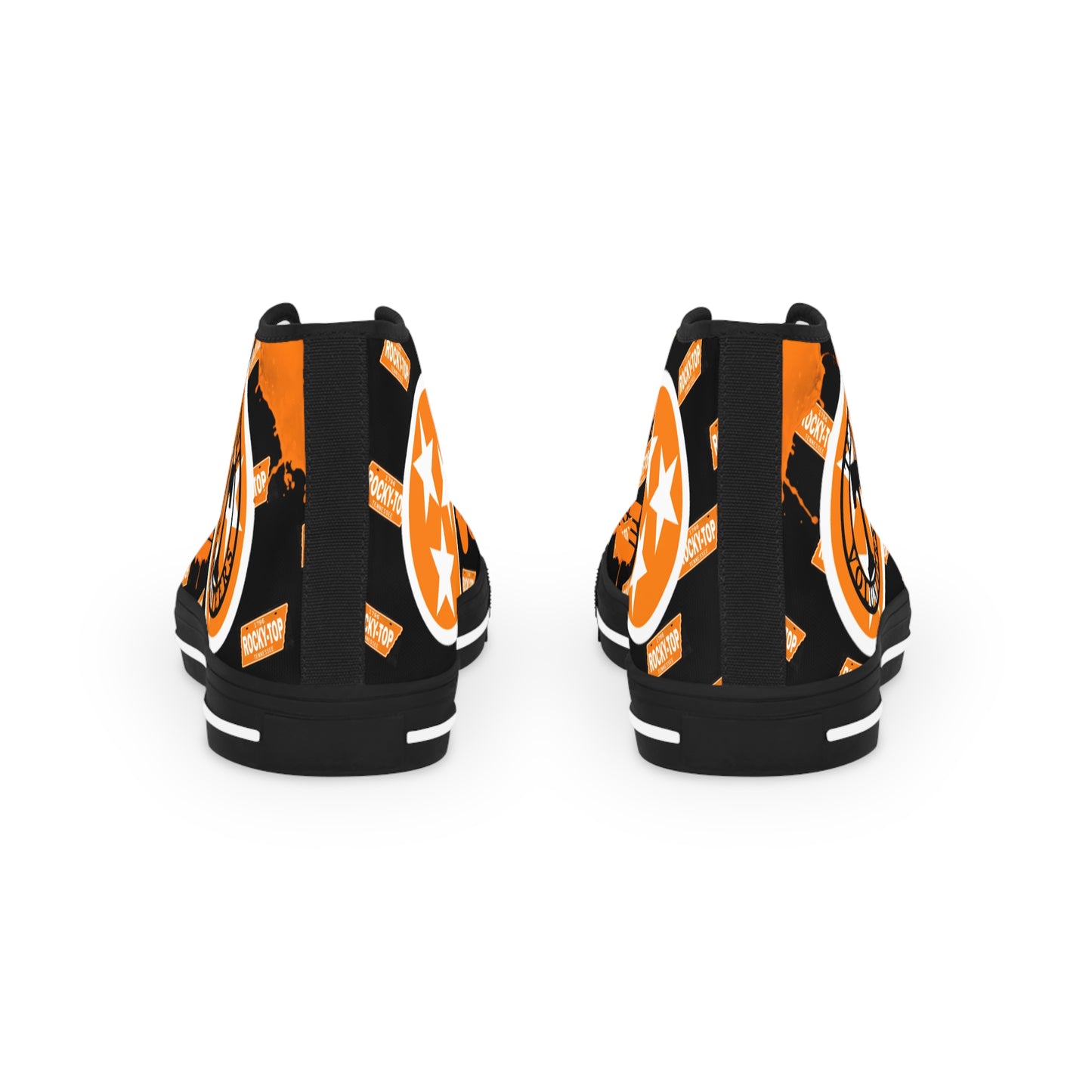 TN VOLS - WBO - Mens Black High Top Sneakers