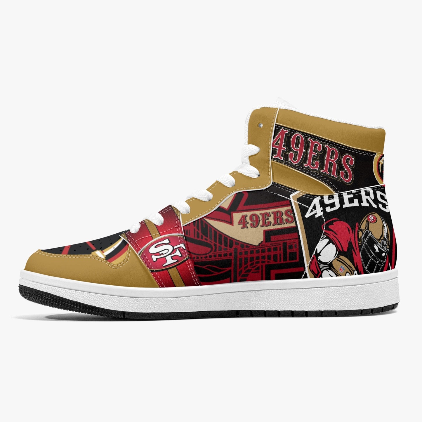 49ers San Fransisco Golds - Sneakers - White / Black