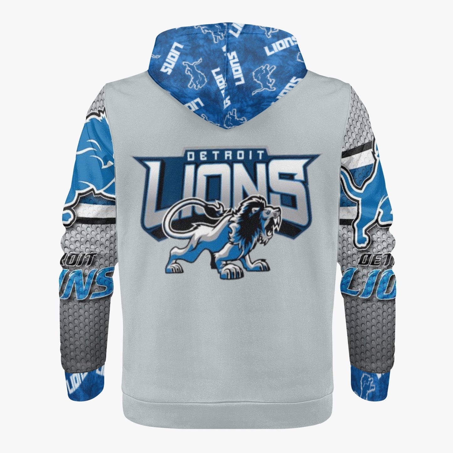 NFL Playoff Collection - Detroit Lions - Grey Trending Hoodie