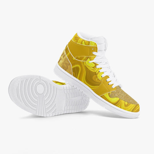 The Golden Ticket - Leather Sneakers