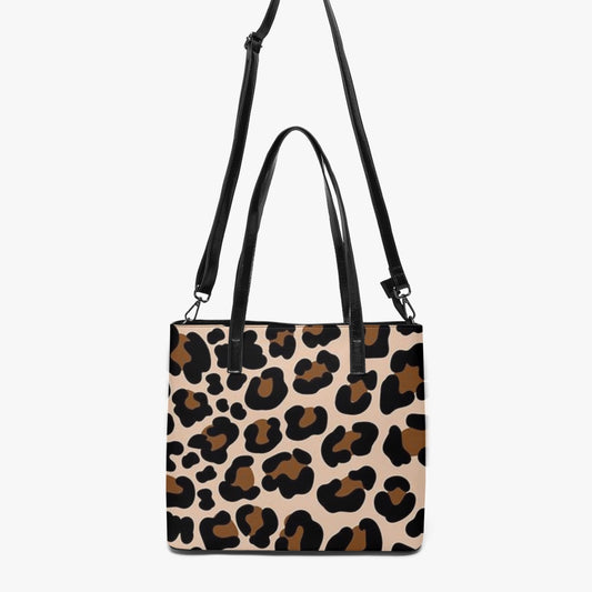 SPORTY MOB WIFE - Light Leopard print - Tote Bag