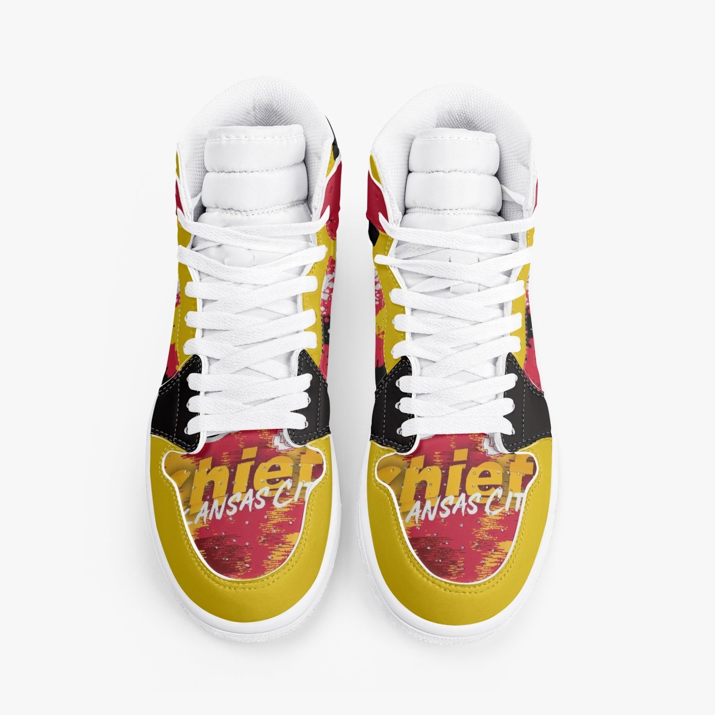 NFL Playoff Collection - Kansas City Chiefs - Epic - Trending Leather Sneakers