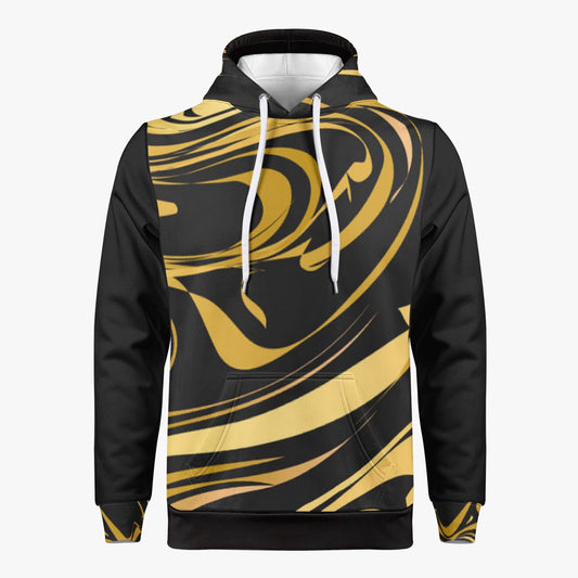 Golden Blackout Liquid - Hoodie - Black