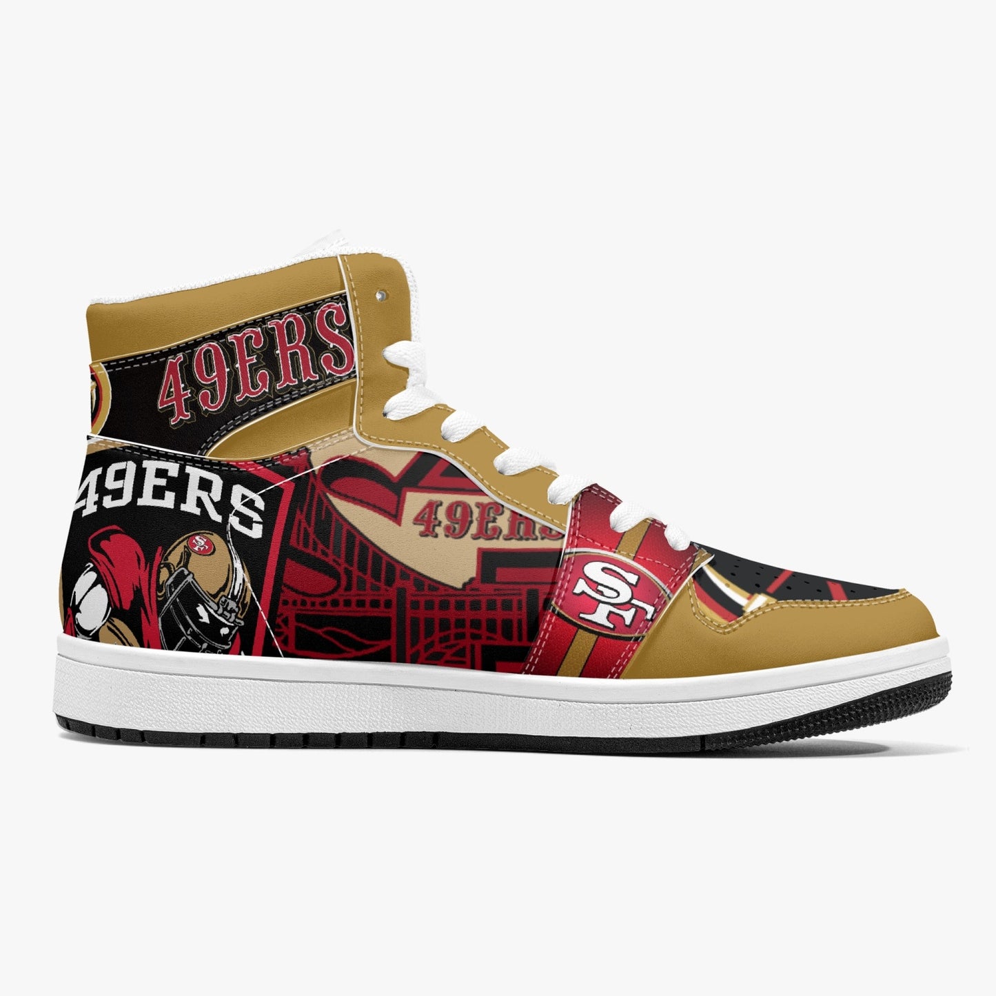 49ers San Fransisco Golds - Sneakers - White / Black