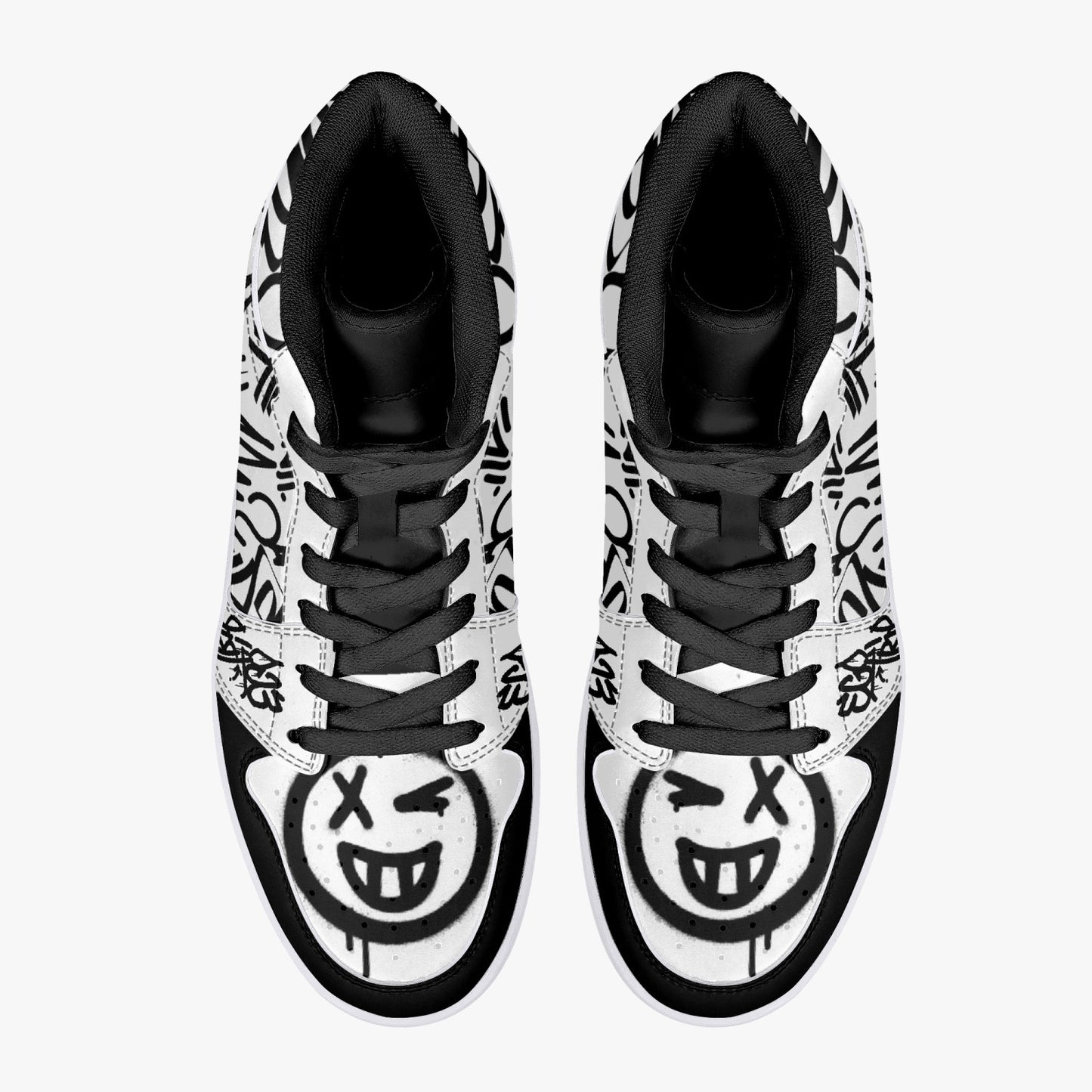 Graffiti Collection - Face Me/Ego Trip - White / Black sole