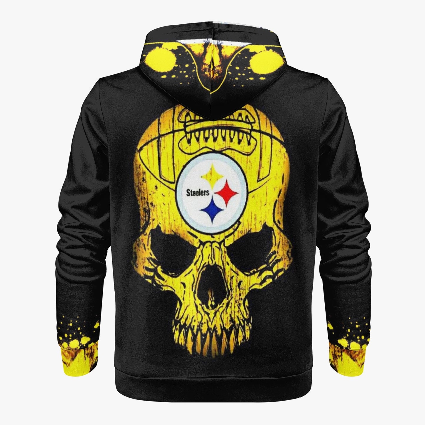 Steel Pride Collection - Pittsburg Steelers Skull Drip - Trending Hoodie