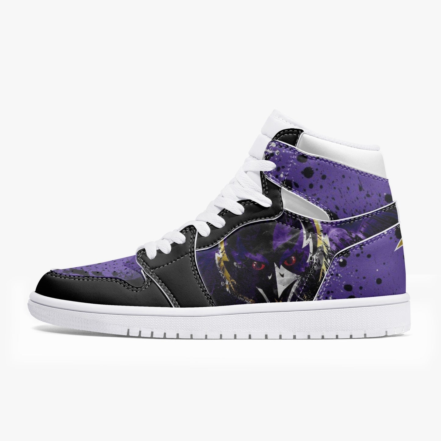 NFL Playoff Collection - Baltimore Ravens - Big Rave - Leather Sneakers